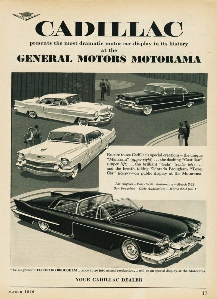 1956_Cadillac_GM_Motorama_Ad .jpg - 1956 Eldorado Brougham Town Car
